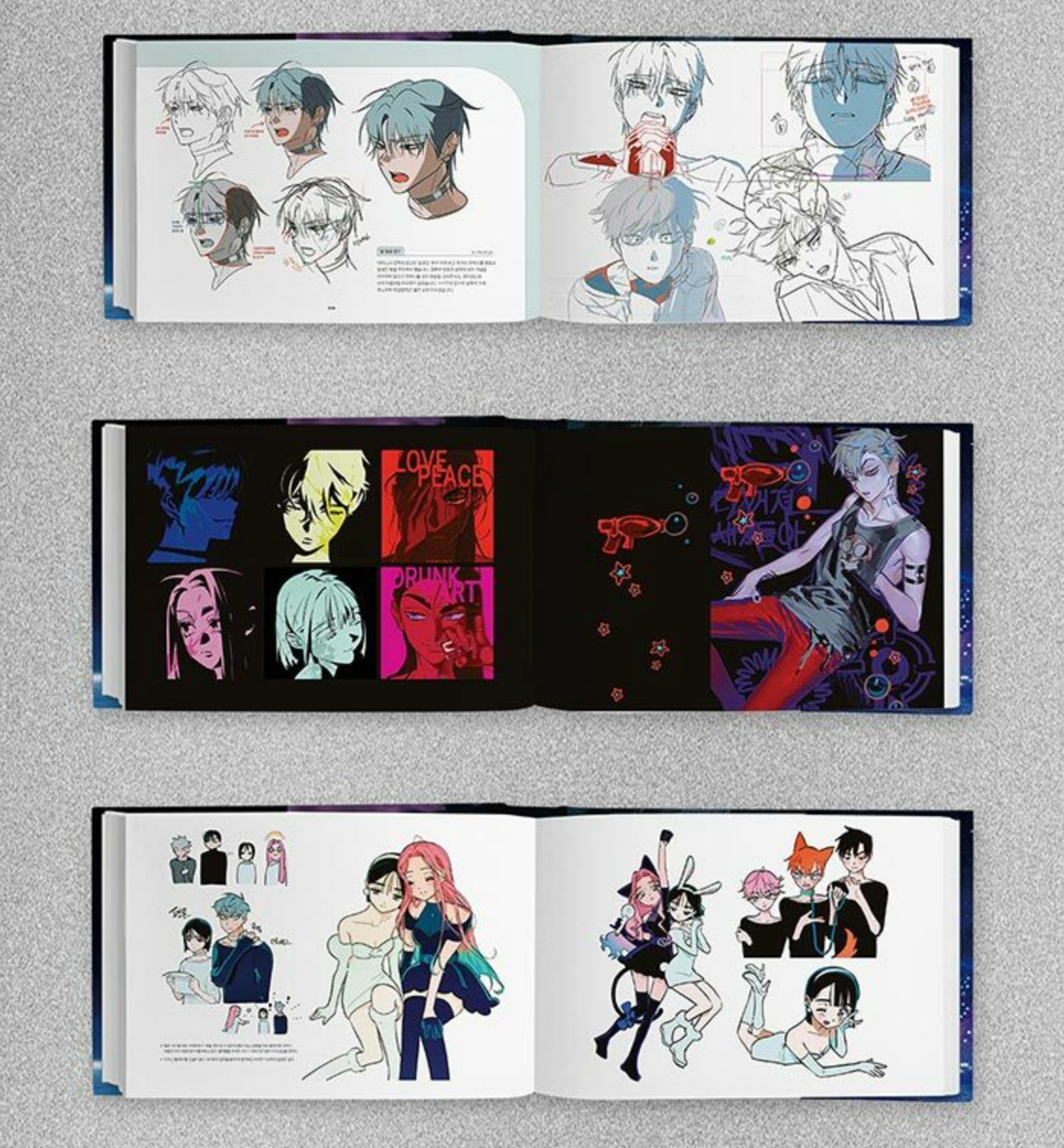 エイリアンステージ　ドローイングブック ALIEN STAGE アートブック ドローイングブック 2点セット ALIEN アート