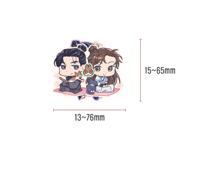 [collaboration cafe] Frenemies: Thicker Than Blood : Removable Sticker Pack 12P