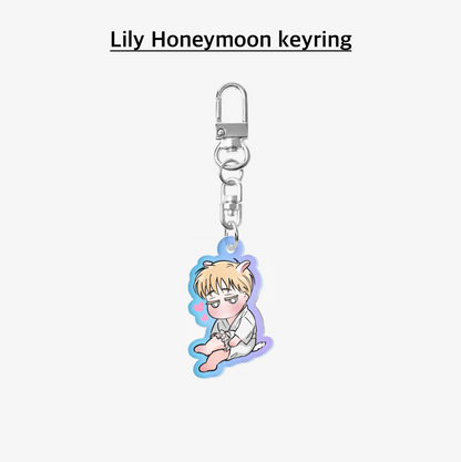 GOLDENPAIR : HONEYMOON Acrylic Keyring, 2 designs