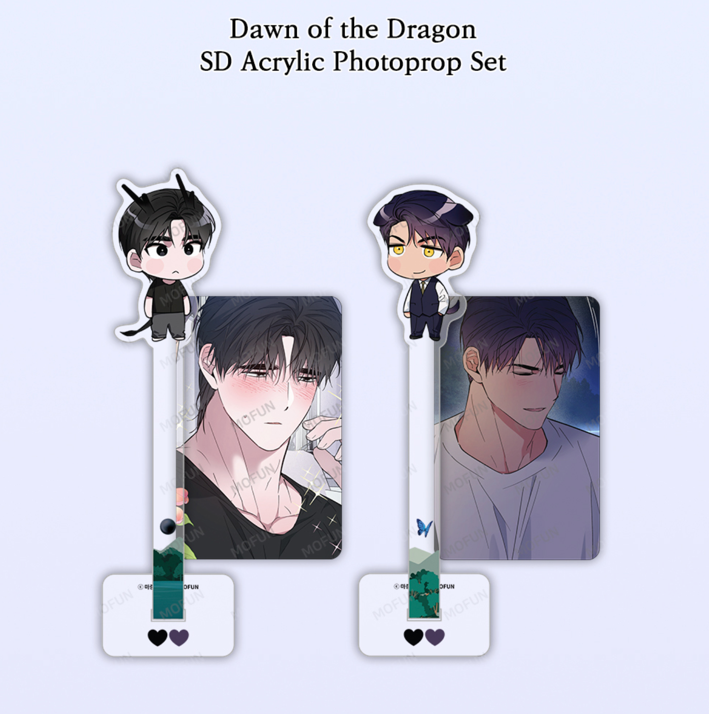 [collaboration cafe] Dawn of the Dragon : Photo Prop set