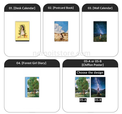 [pre-order][tumblbug] 2025 AEPPOL Forest Girl Diary : Planner and Calendar