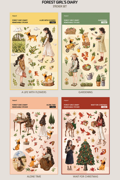 [pre-order][tumblbug] 2025 AEPPOL Forest Girl Diary : Planner and Calendar