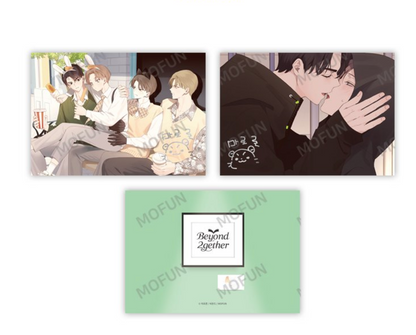 [collaboration cafe] Beyond Together 2nd : 4 Week Lover : Illustration art board set(2p)