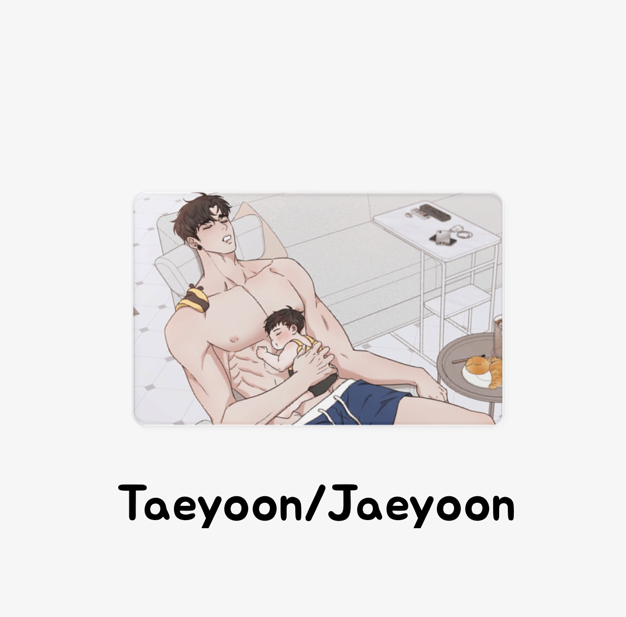 [pre-order] Minmotion Syndrome : Transparent Photo card, Taeyoon and Jaeyoon