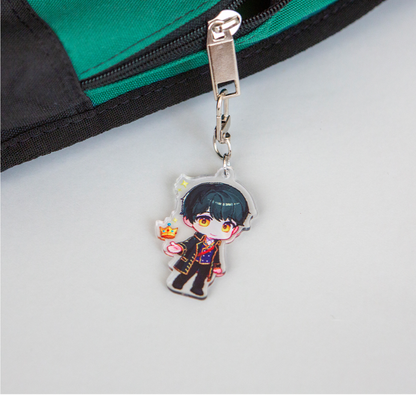 The Golden-Haired Summoner Acrylic Keyring