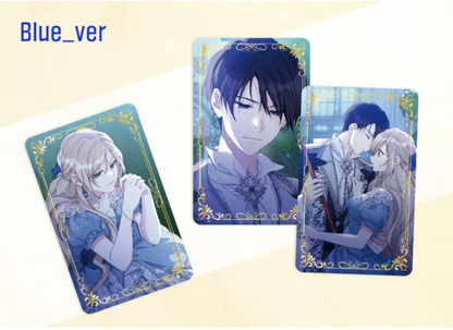 [Collaboration cafe] The Viridescent Tiara : Gold Leaf Card Deck 3p Set