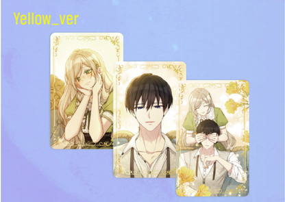 [Collaboration cafe] The Viridescent Tiara : Gold Leaf Card Deck 3p Set