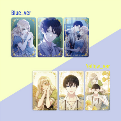 [Collaboration cafe] The Viridescent Tiara : Gold Leaf Card Deck 3p Set