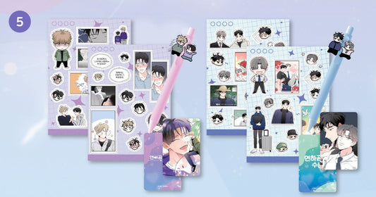 [Collaboration cafe] Youngertop's Ordeal : Half sticker set