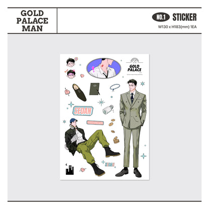 [pre-order] GOLD PALACE MAN : GANG SEOAN SET