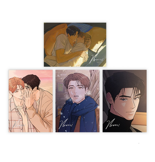 [collaboration cafe 2nd] Limited Run : Illustration Artboards Set(4p)