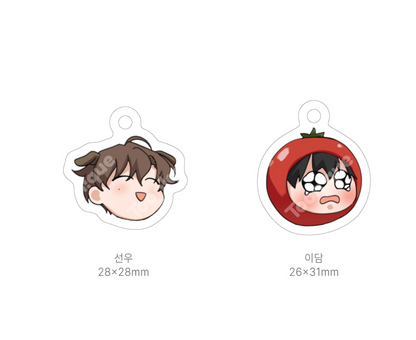 [collaboration cafe] Newlywed Special Admission : Soft Keyring Set