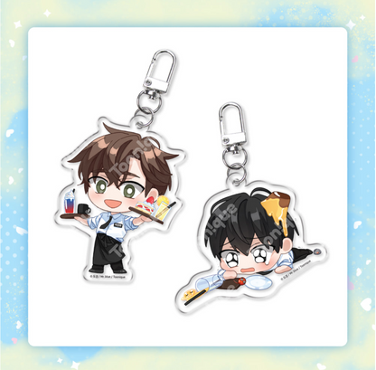 [collaboration cafe] Newlywed Special Admission : SD Acrylic Keyring
