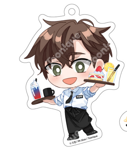 [collaboration cafe] Newlywed Special Admission : SD Acrylic Keyring