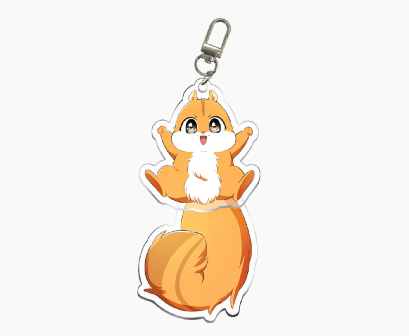 Talented Baby Squirrel : Beatty Acrylic Keyring