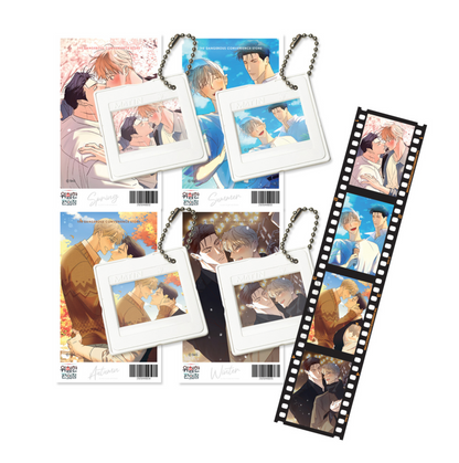 [collaboration cafe] The Dangerous Convenience Store : 4 Seasons Keyring Set