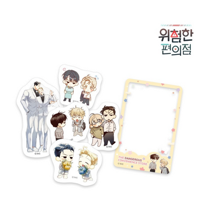 [collaboration cafe] The Dangerous Convenience Store : Seal Stcker Set