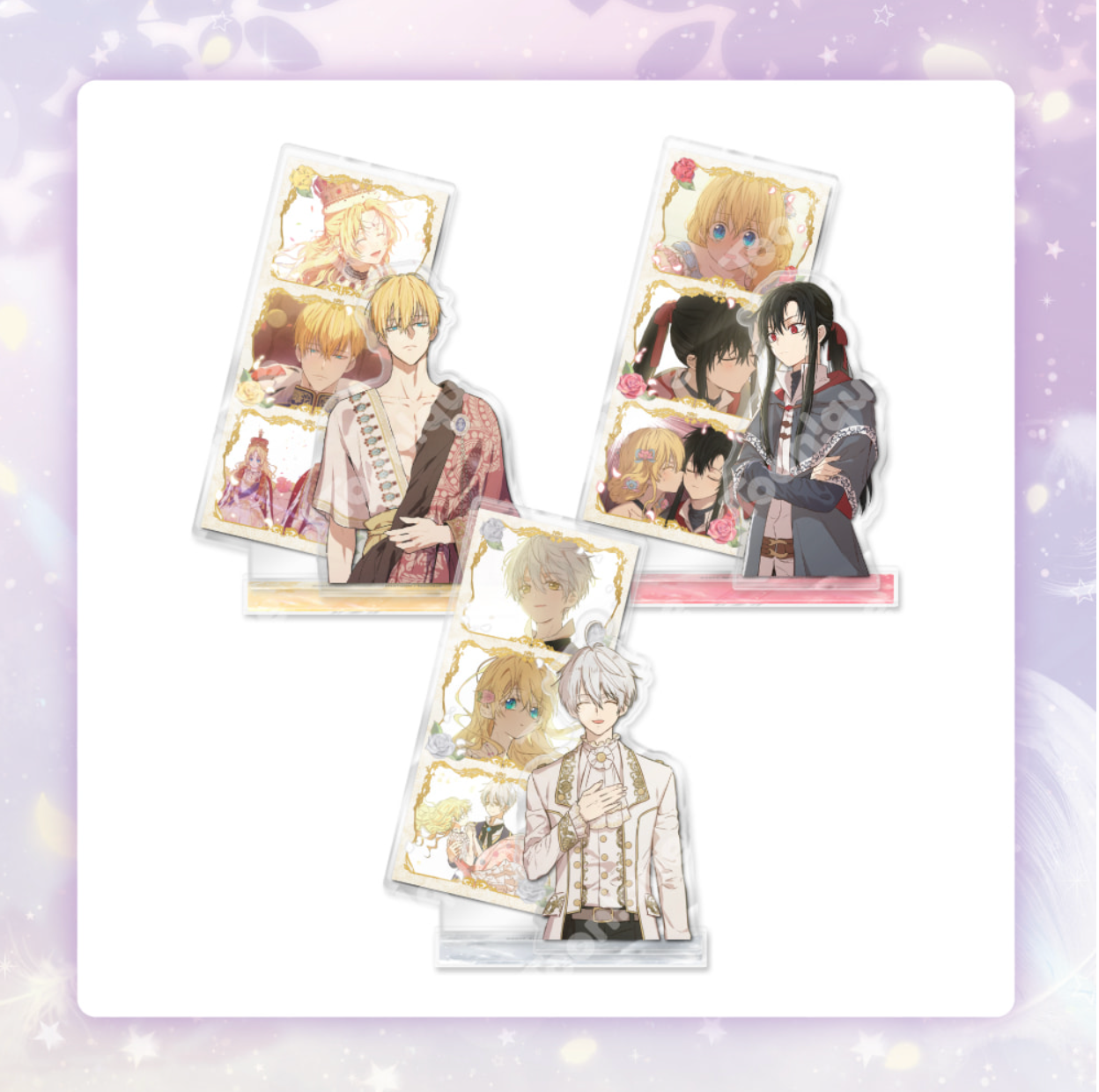 [collaboration cafe] Who Made Me a Princess : Acrylic Diorama