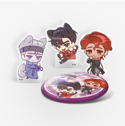 [pre-order][MINI TOWN] The Big XXX Collector : Acrylic Block, Can Badge