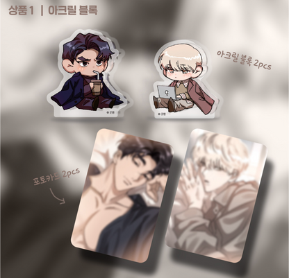 [MINI TOWN] Dogma : Blindness : Acrylic Block, Can Badge