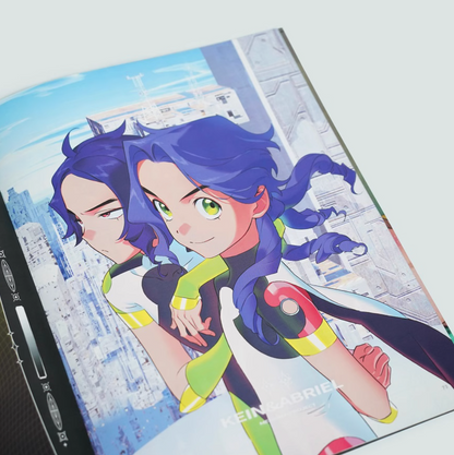 Messiah Project Art Book by QMENG