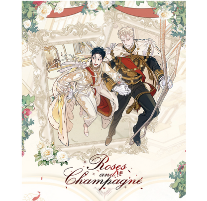 [pre-order] Roses and Champagne : Can Badge set(65mm)