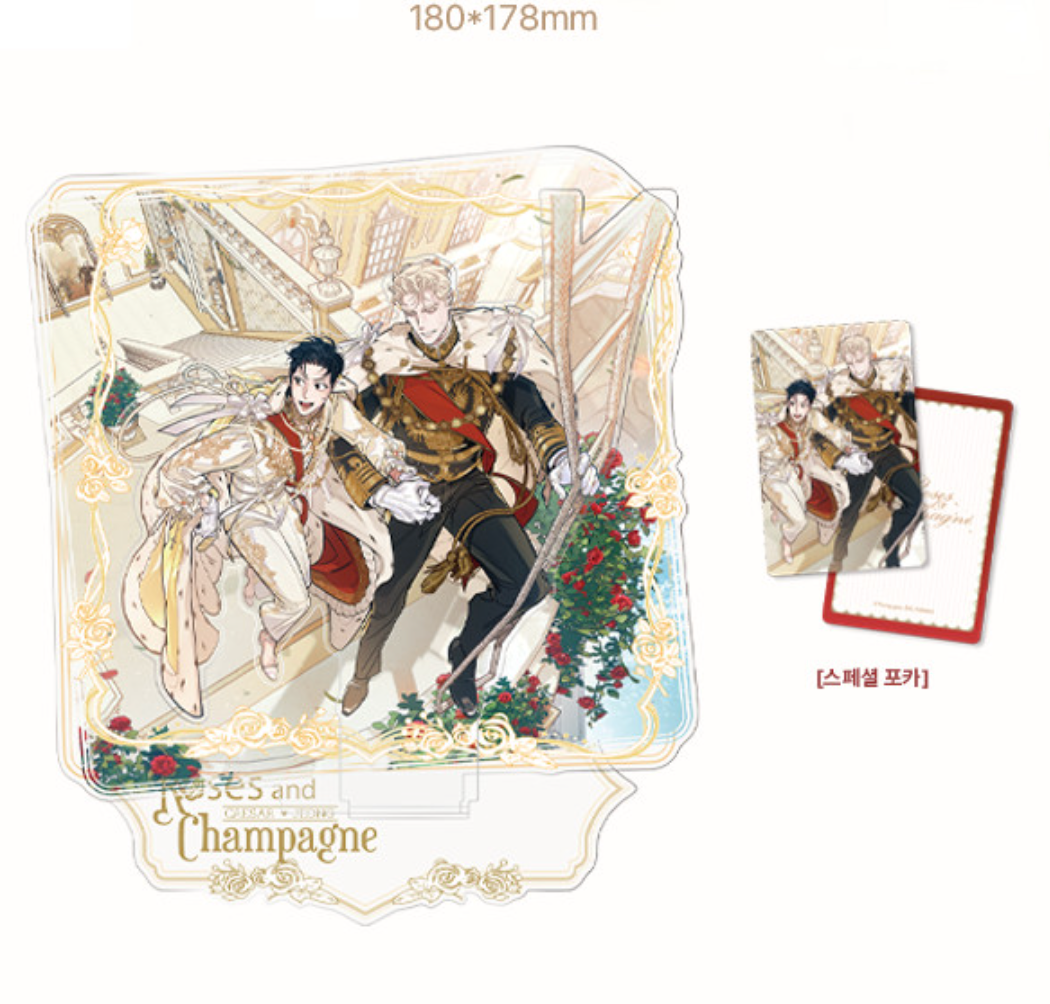 Roses and Champagne : Acrylic Stand