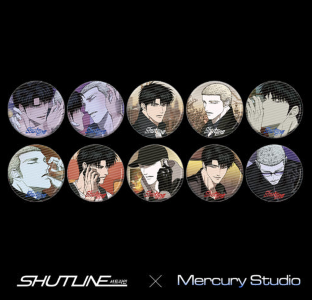 [pre-order] SHUTLINE x Mercury Studio : Can Badge Ver.1 (random)