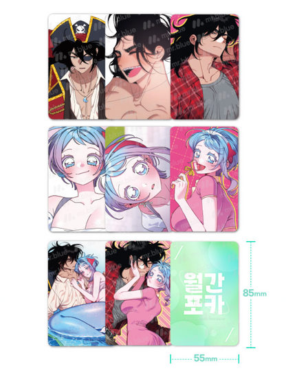 Once upon a time : Mr.Blue Monthly Photo Card