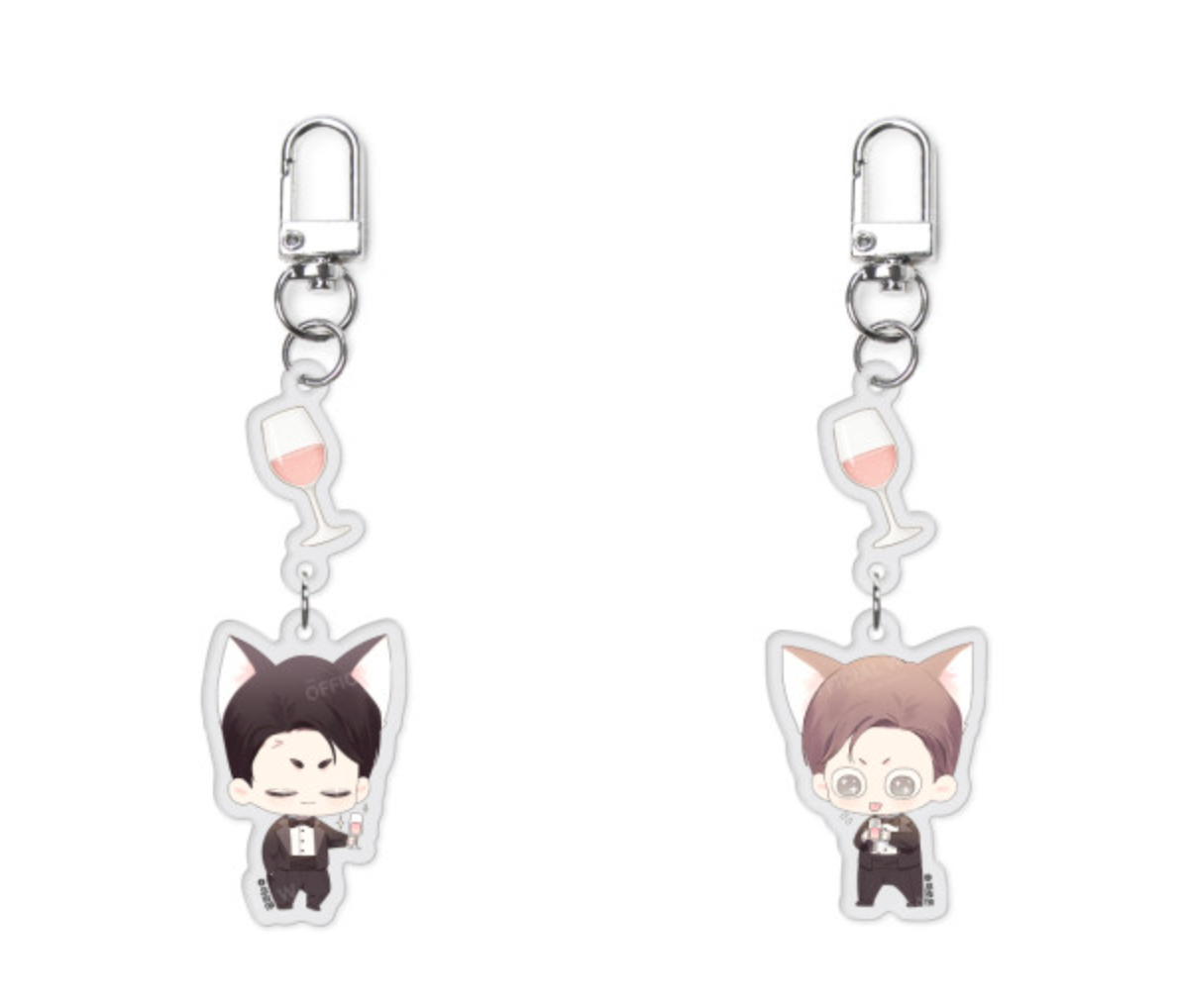 [POP THE BEYOND] Couple Acrylic Keyrings
