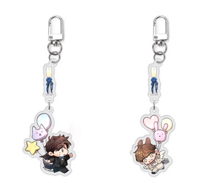 [POP THE BEYOND] Couple Acrylic Keyrings