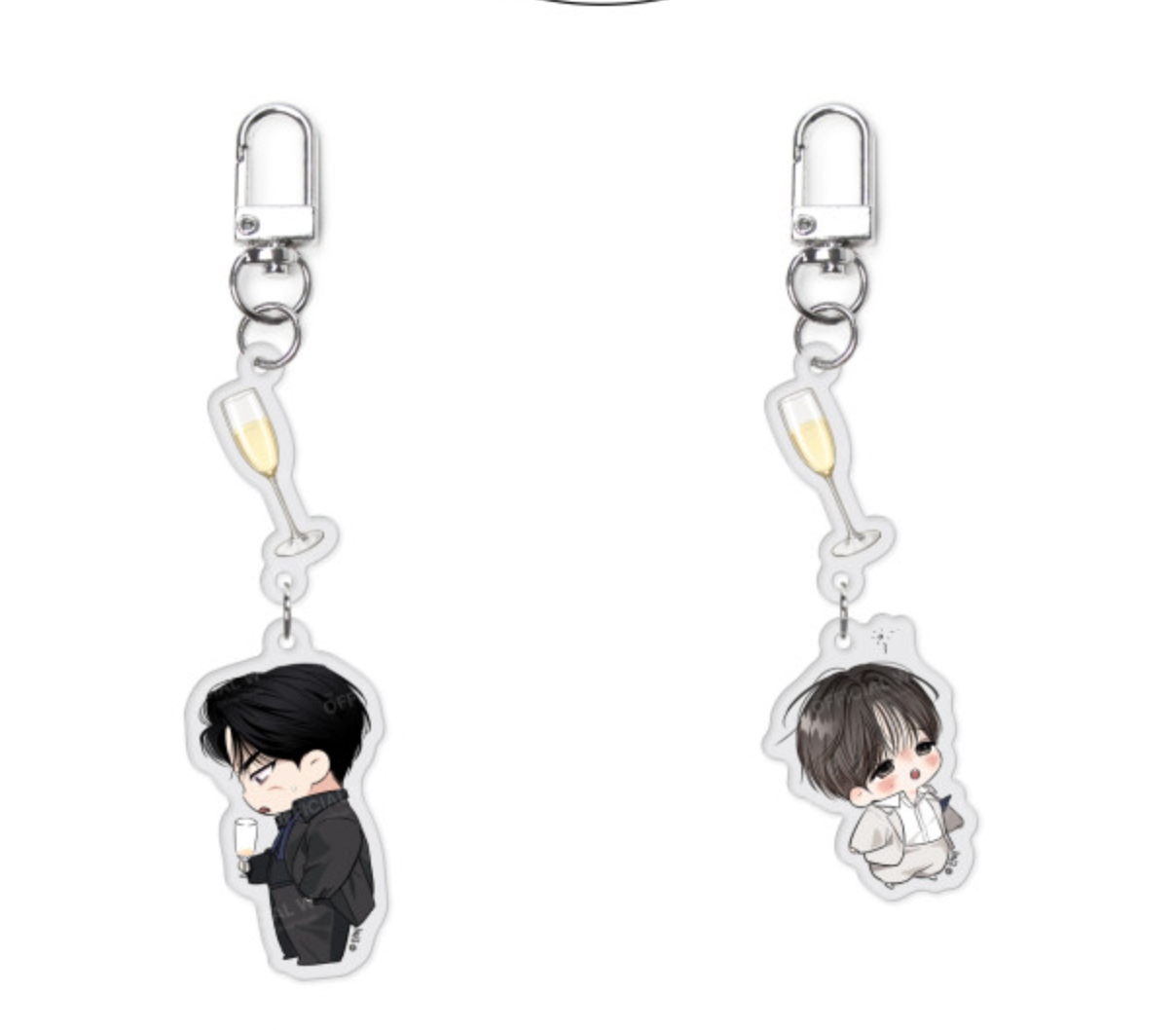 [POP THE BEYOND] Couple Acrylic Keyrings
