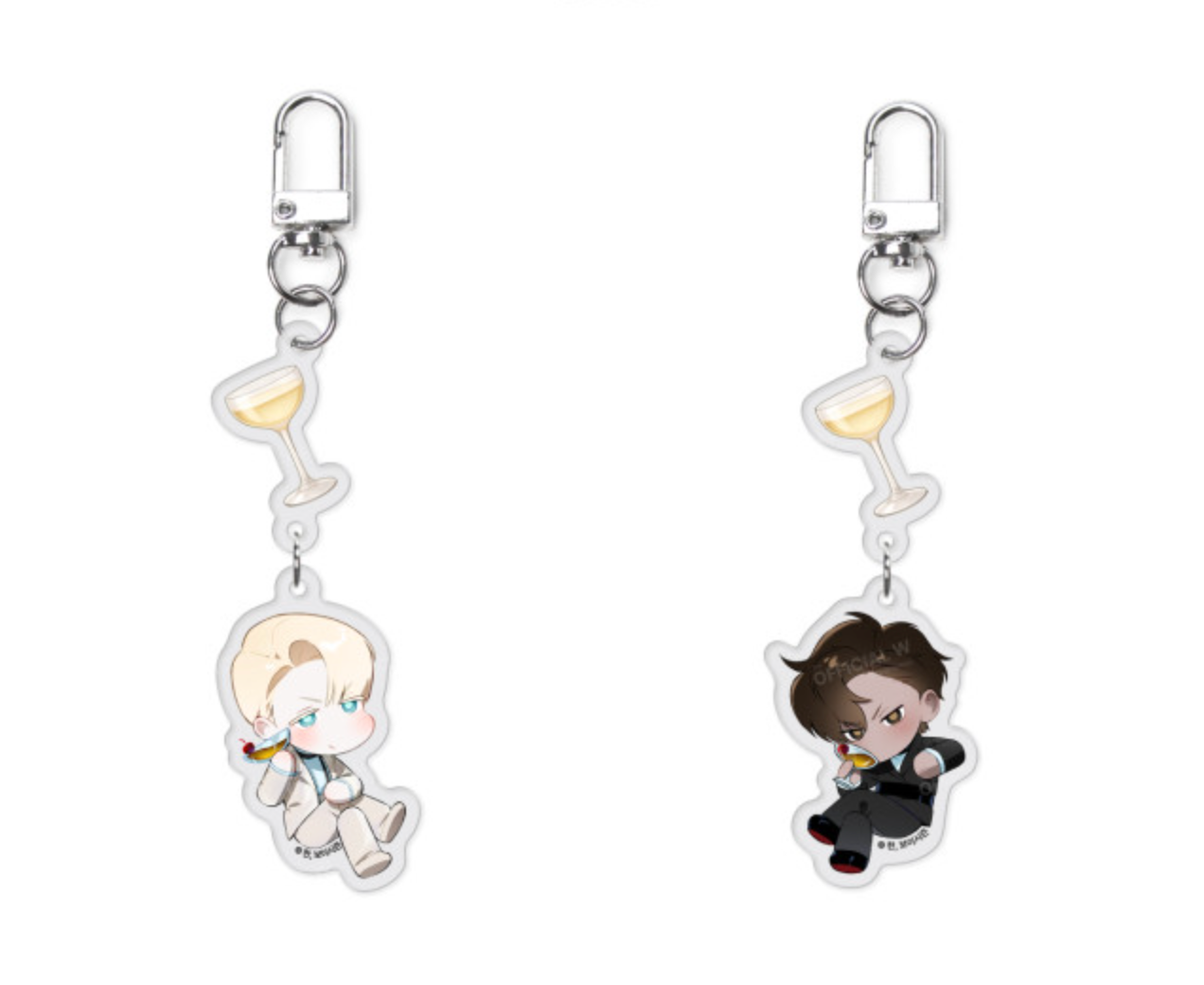 [POP THE BEYOND] Couple Acrylic Keyrings