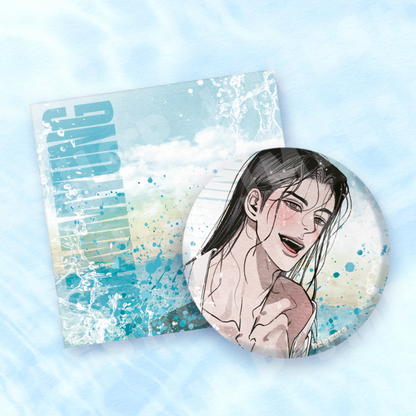 [pre-order][JMEESHOP SUMMER FESTA 2025] The Heart of the Lotus : CAN BADGE SUMMER ver.