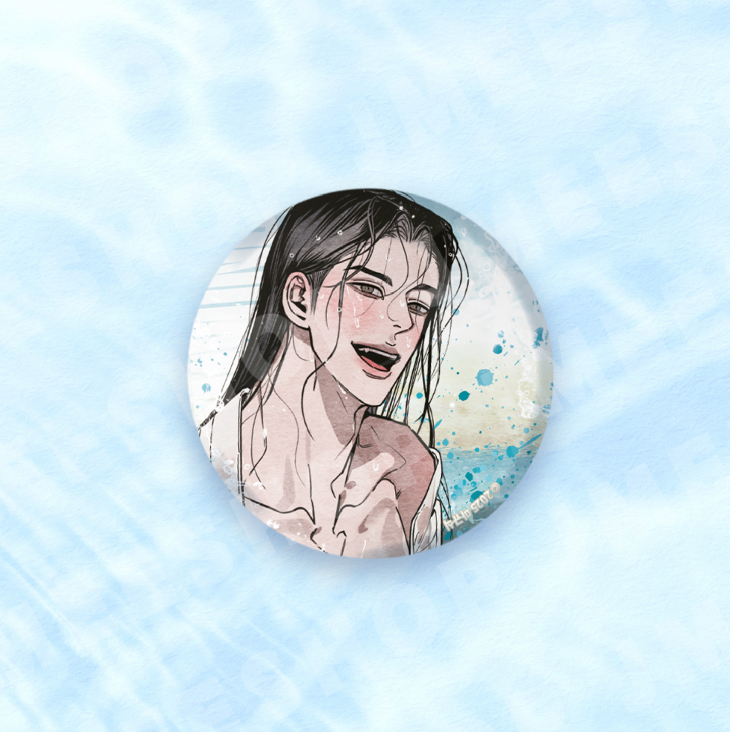 [pre-order][JMEESHOP SUMMER FESTA 2025] The Heart of the Lotus : CAN BADGE SUMMER ver.