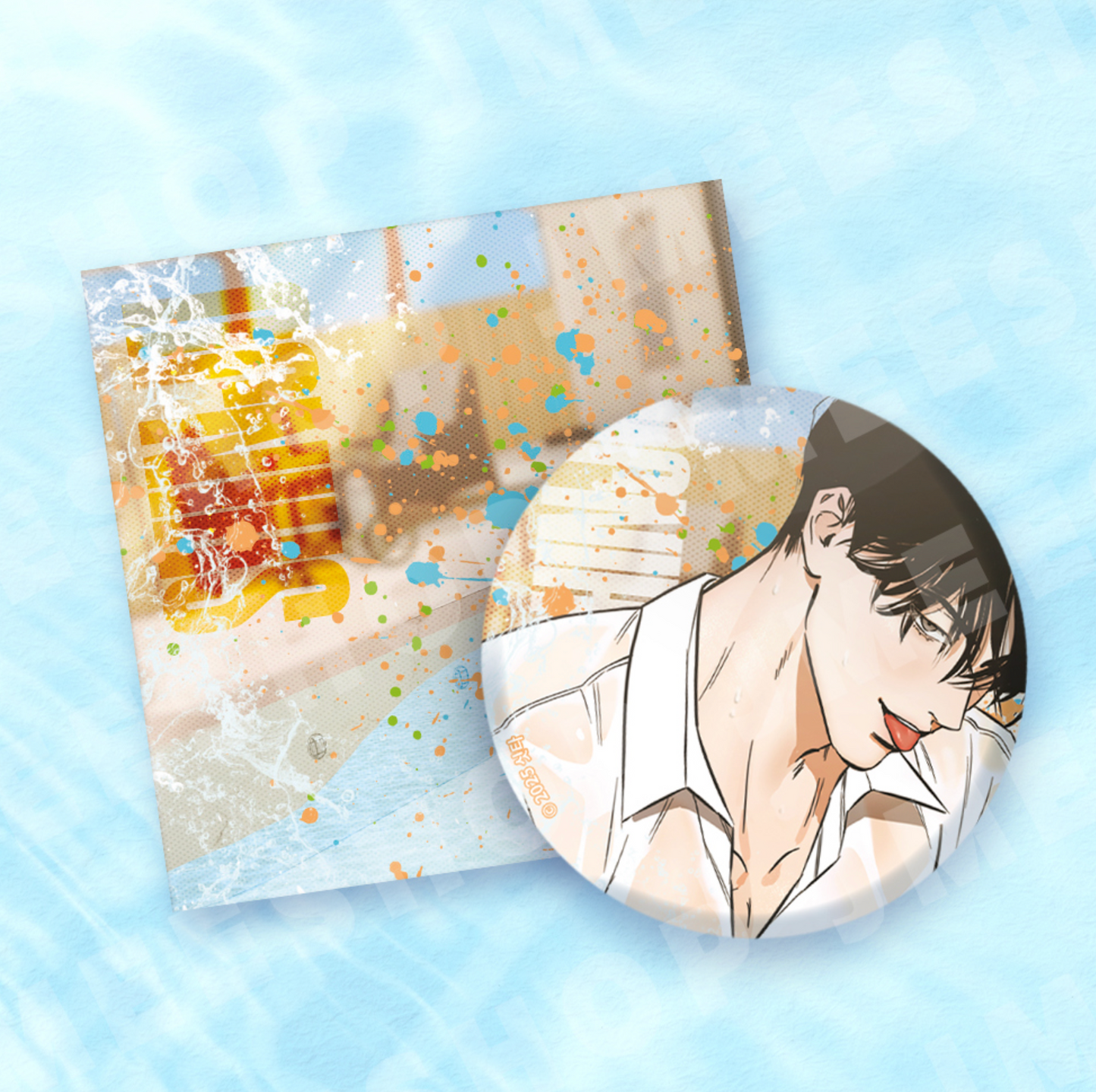 [JMEESHOP SUMMER FESTA 2025] What a Catch! : CAN BADGE SUMMER ver.