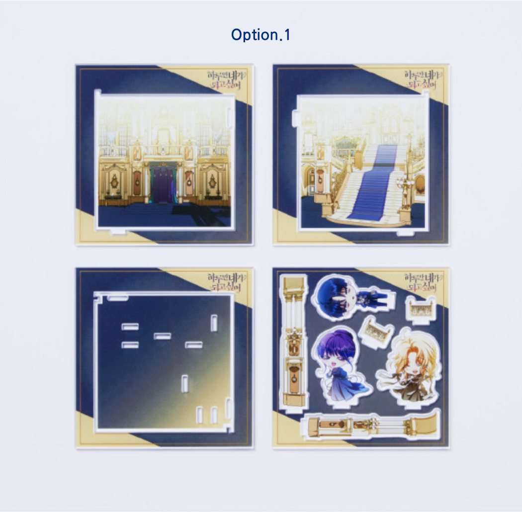 The Fantasie of a Stepmother : Acrylic Room Diorama