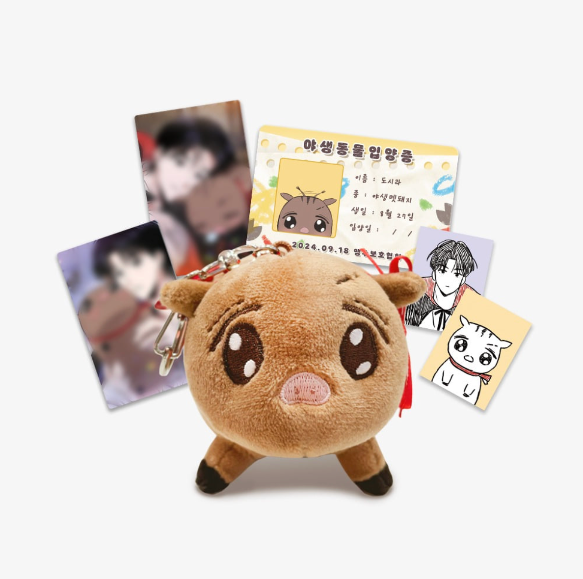 [BOM SWEET HOME] 1995 Youth Report : Dosira Plush Keyring Package