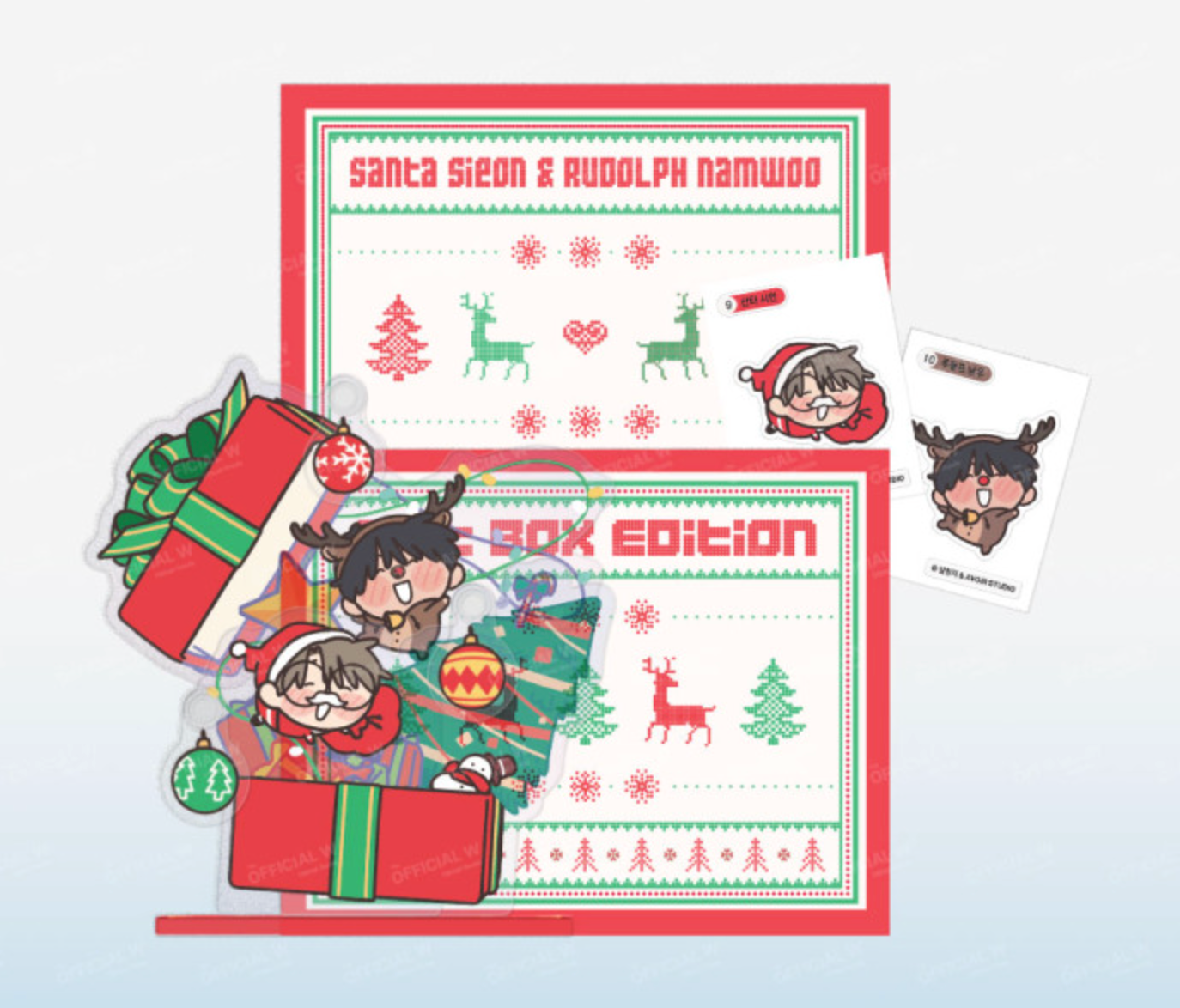 Love for Sale : Christmas Acrylic Stand