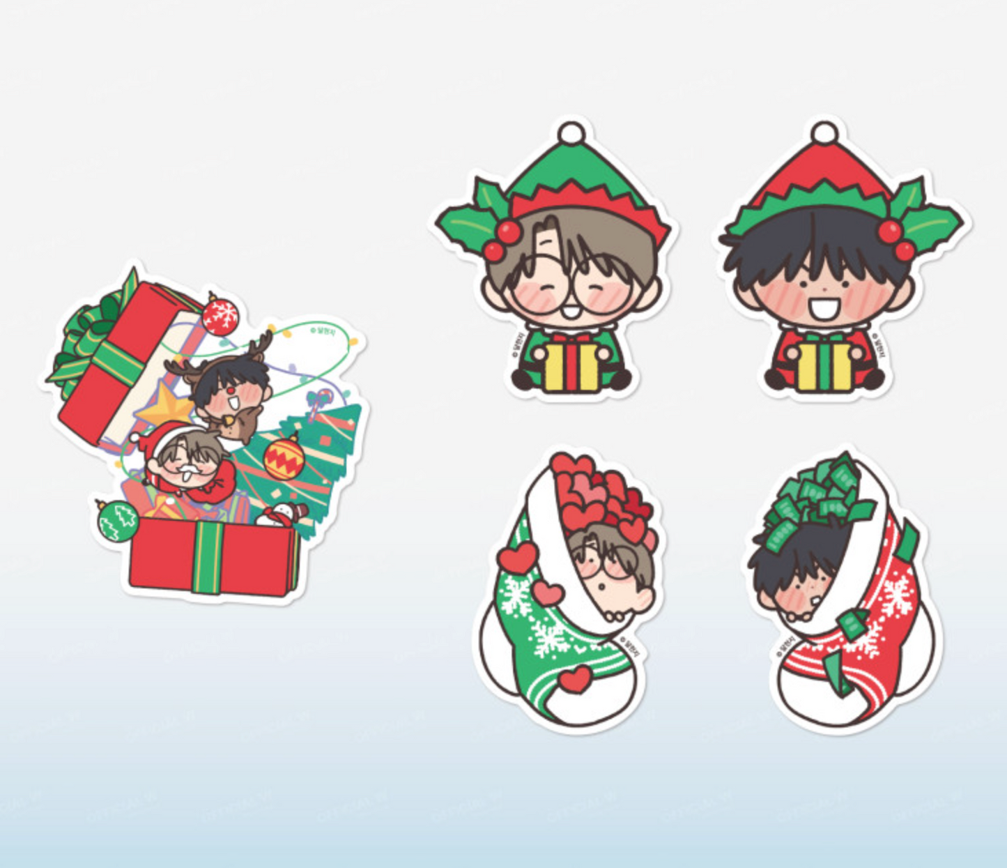 Love for Sale : Christmas Sticker Set
