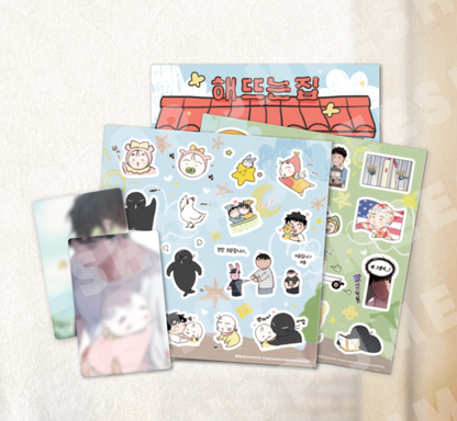 Our Sunny Days : Sticker set with Photo cards