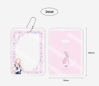 The Flower That Swallowed The Beast : [Iris] Photo card holder