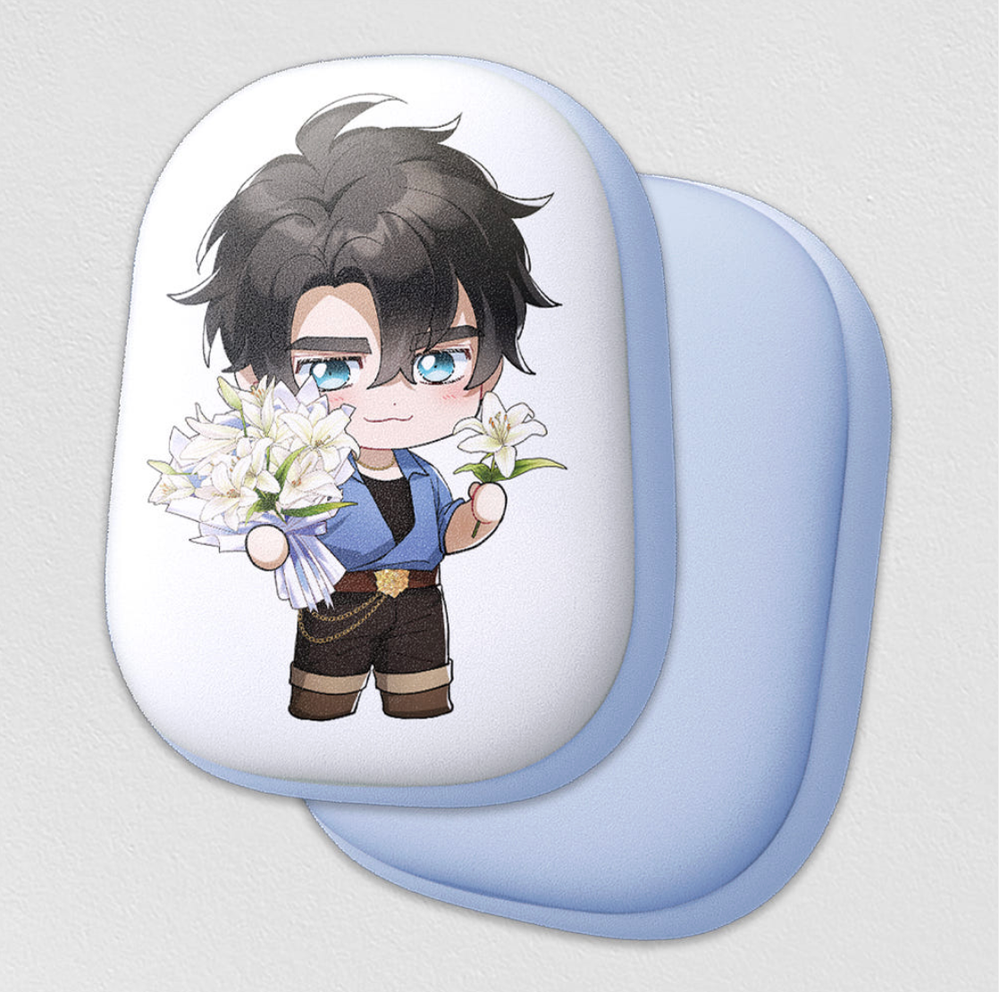 The Flower That Swallowed The Beast : [Keibrandt] Bordered cushion