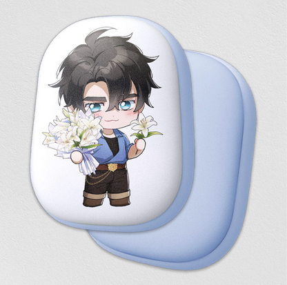 The Flower That Swallowed The Beast : [Keibrandt] Bordered cushion