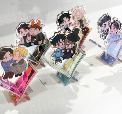 [BOMTOON POP-UP][10th Anni. Home Party][MERCHEN] Mini Pop-up Book Acrylic Stand