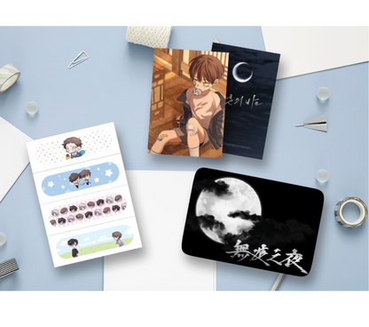 [Be On Cafe] Night of Muheun : Tin case & Bandage Set