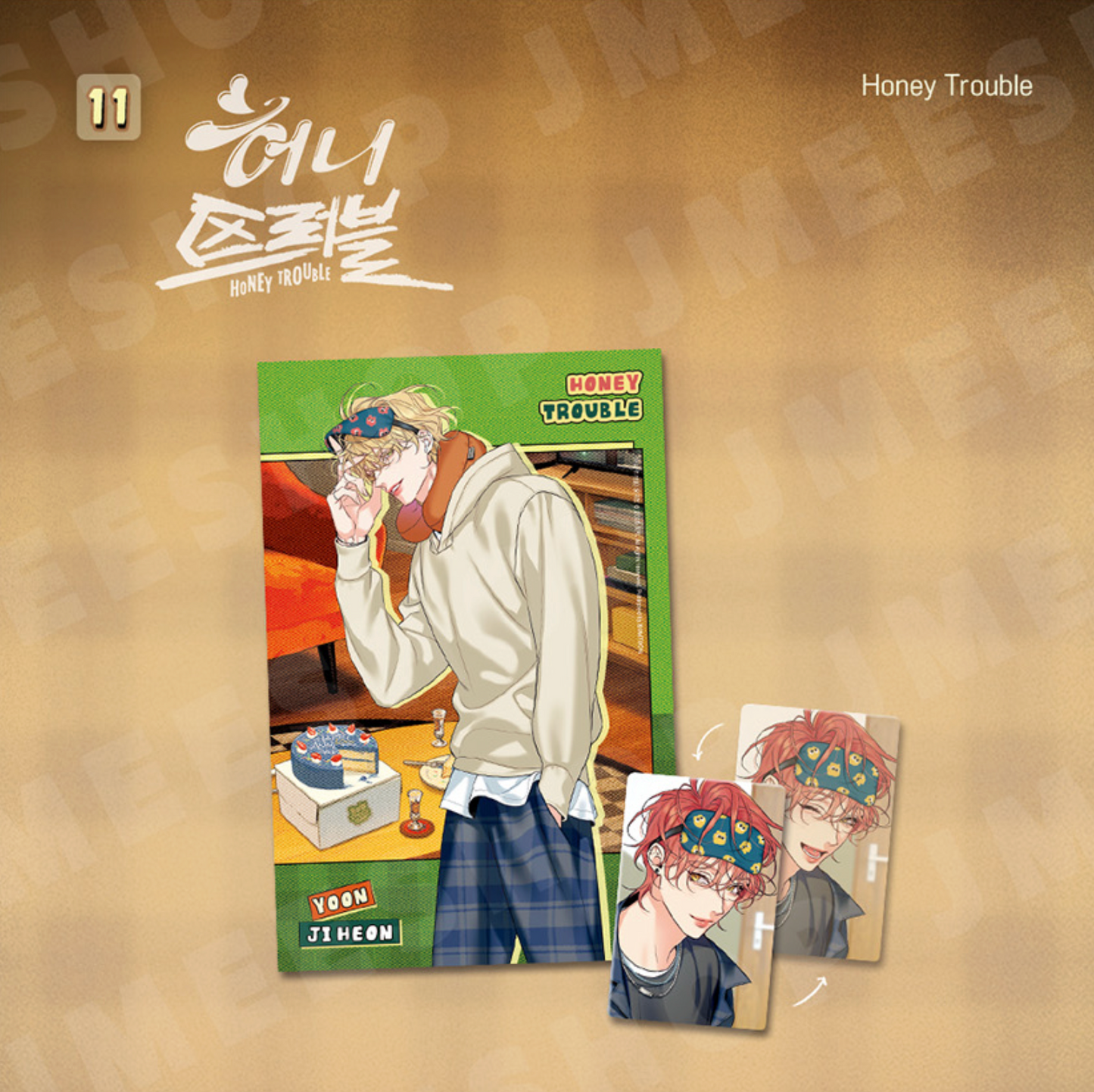 [BOMTOON POP-UP][10th Anni. Home Party][BOM SWEET HOME] Lenticular Card & Postcard Set