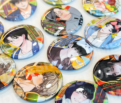 [BOMTOON POP-UP][10th Anni. Home Party][BOM SWEET HOME] 10th anni. Theme Can badge A