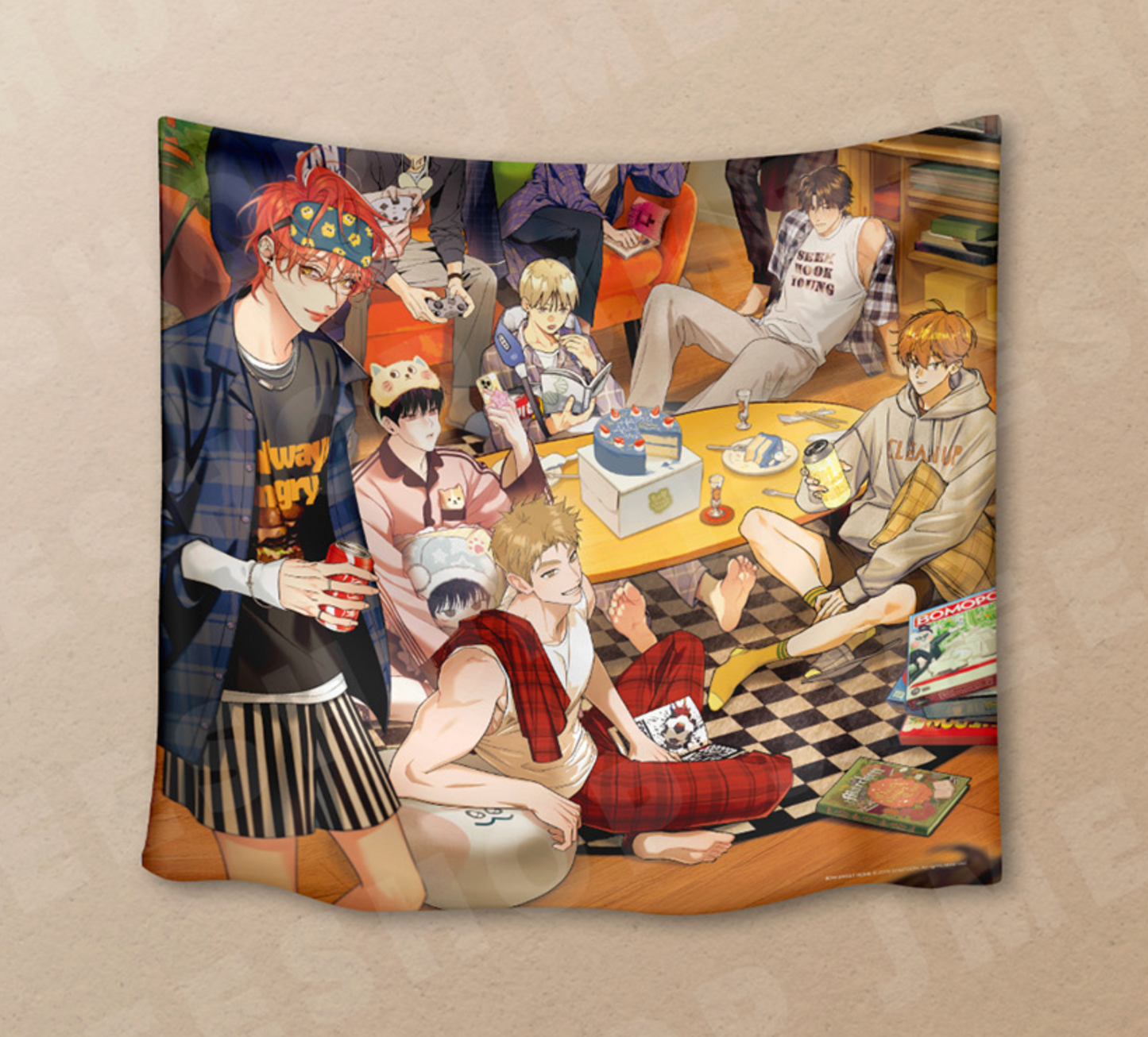 [BOMTOON POP-UP][10th Anni. Home Party][BOM SWEET HOME] Blanket