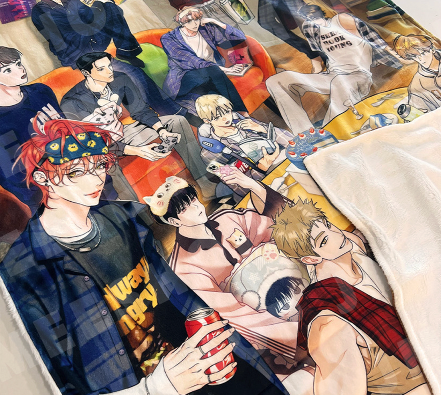 [BOMTOON POP-UP][10th Anni. Home Party][BOM SWEET HOME] Blanket